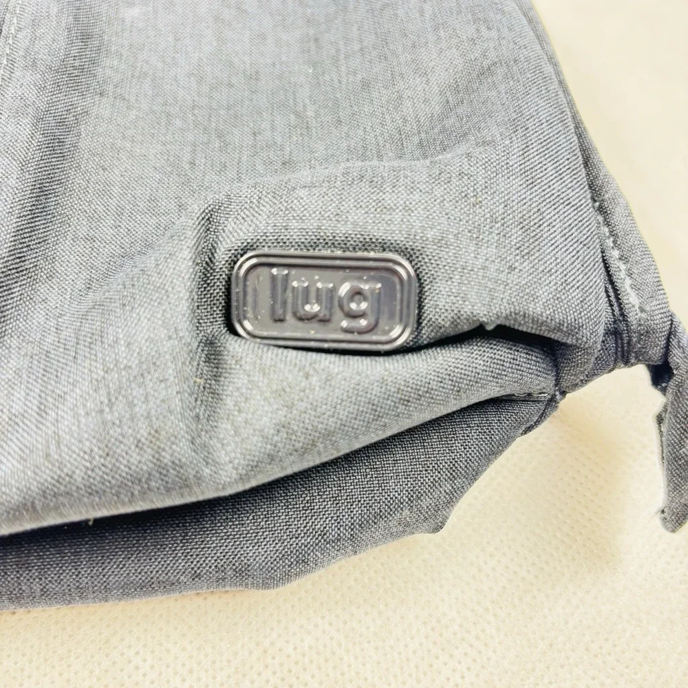 Lug Flash Cosmetic Case Dark Blue Travel Bag Clear‎ Pockets